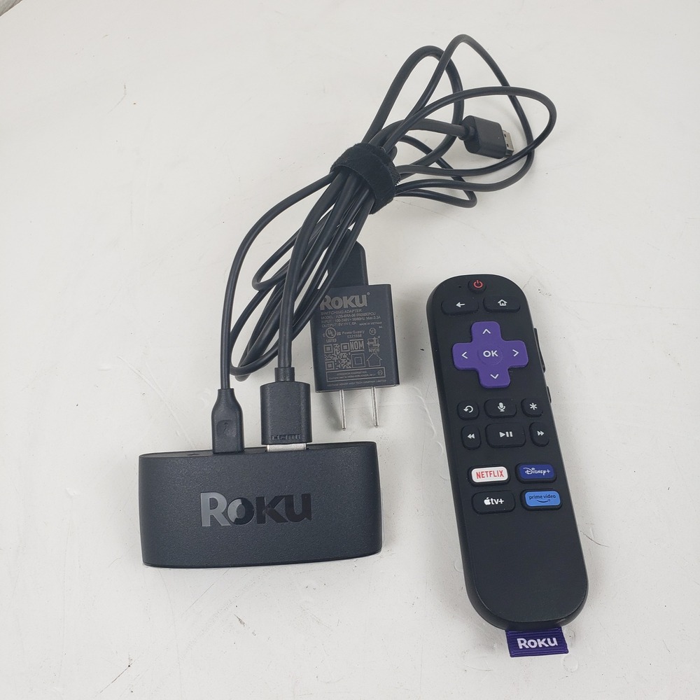 Roku Express 4K+ Streaming Media Player 3941X2 with Voice Remote and Cables